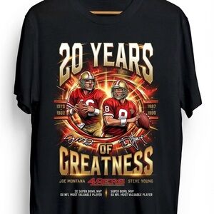 Gildan Black 49ers Graphic Jersey